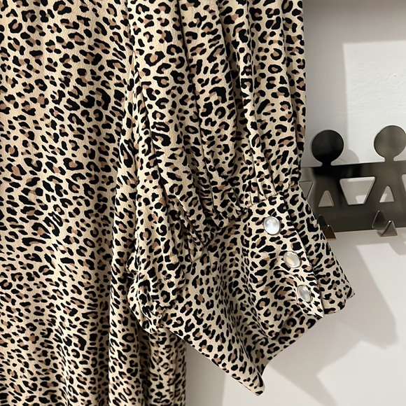 Zadig & Voltaire Leopard Print Dress Sz XS - Picture 8 of 16